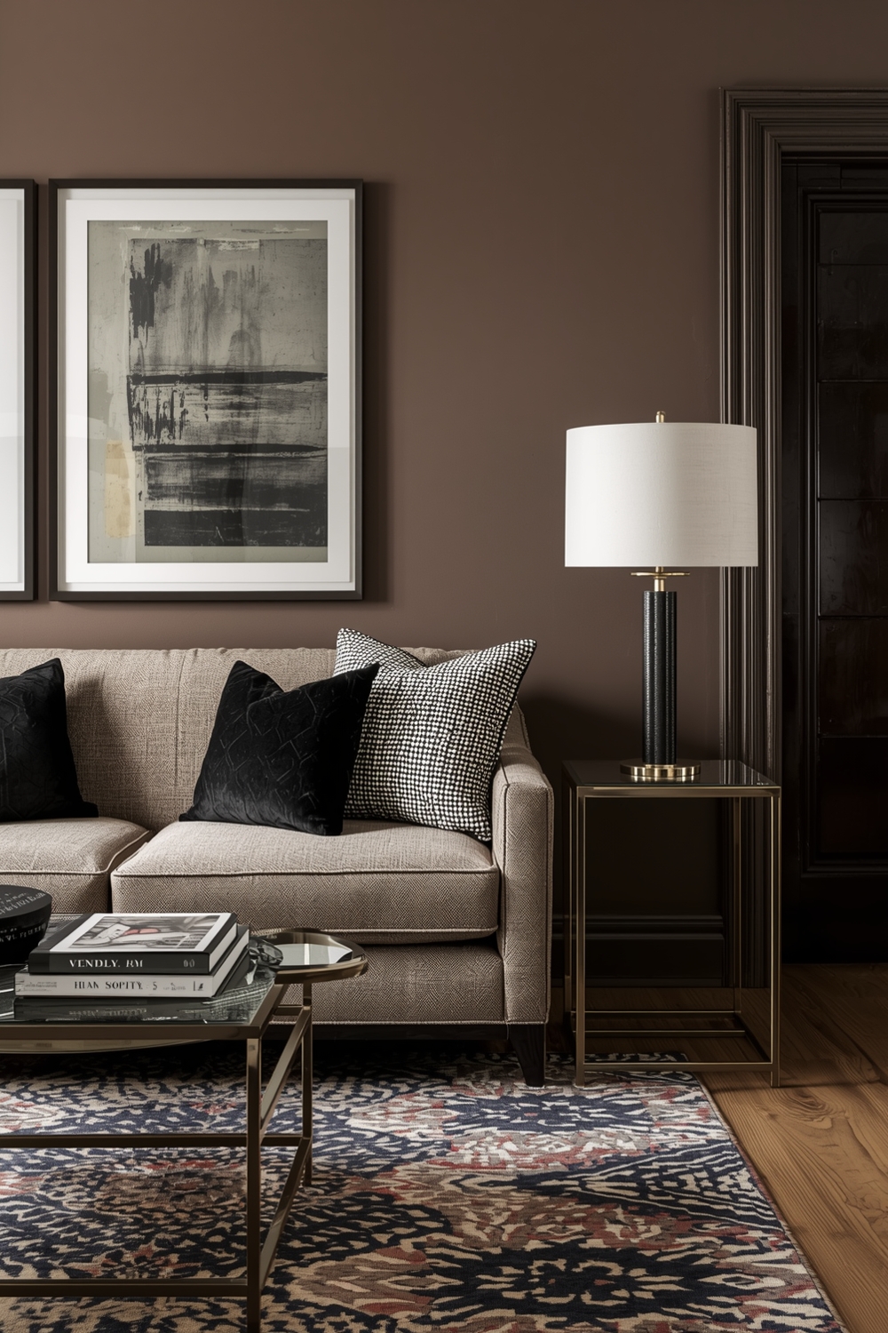 Layering Colors With Black Accents