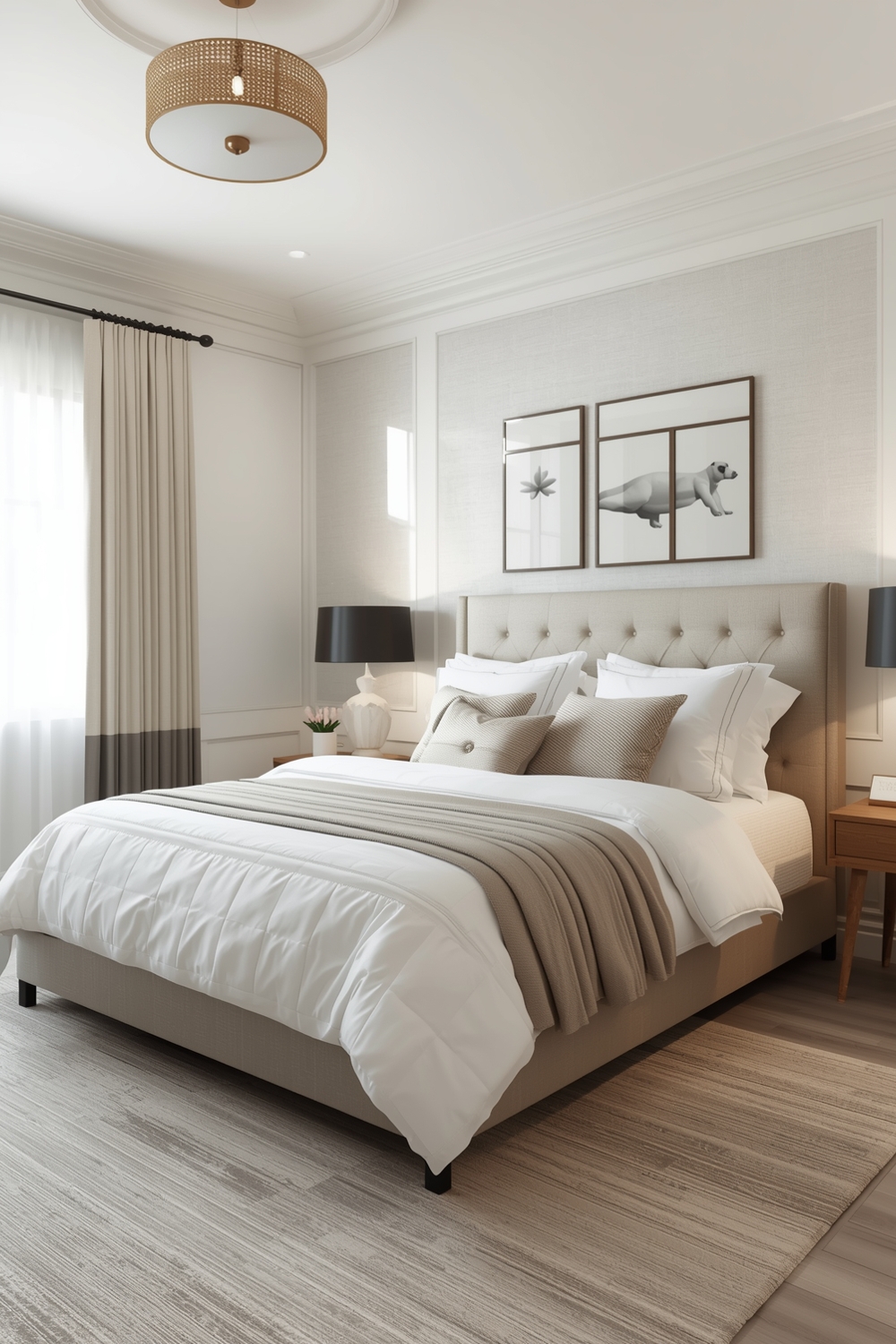 Lighting Tips for Neutral Bedrooms