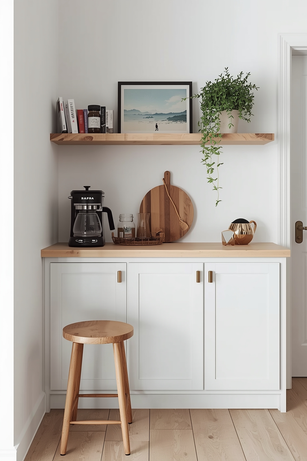 Minimalist Coffee Bar Decor