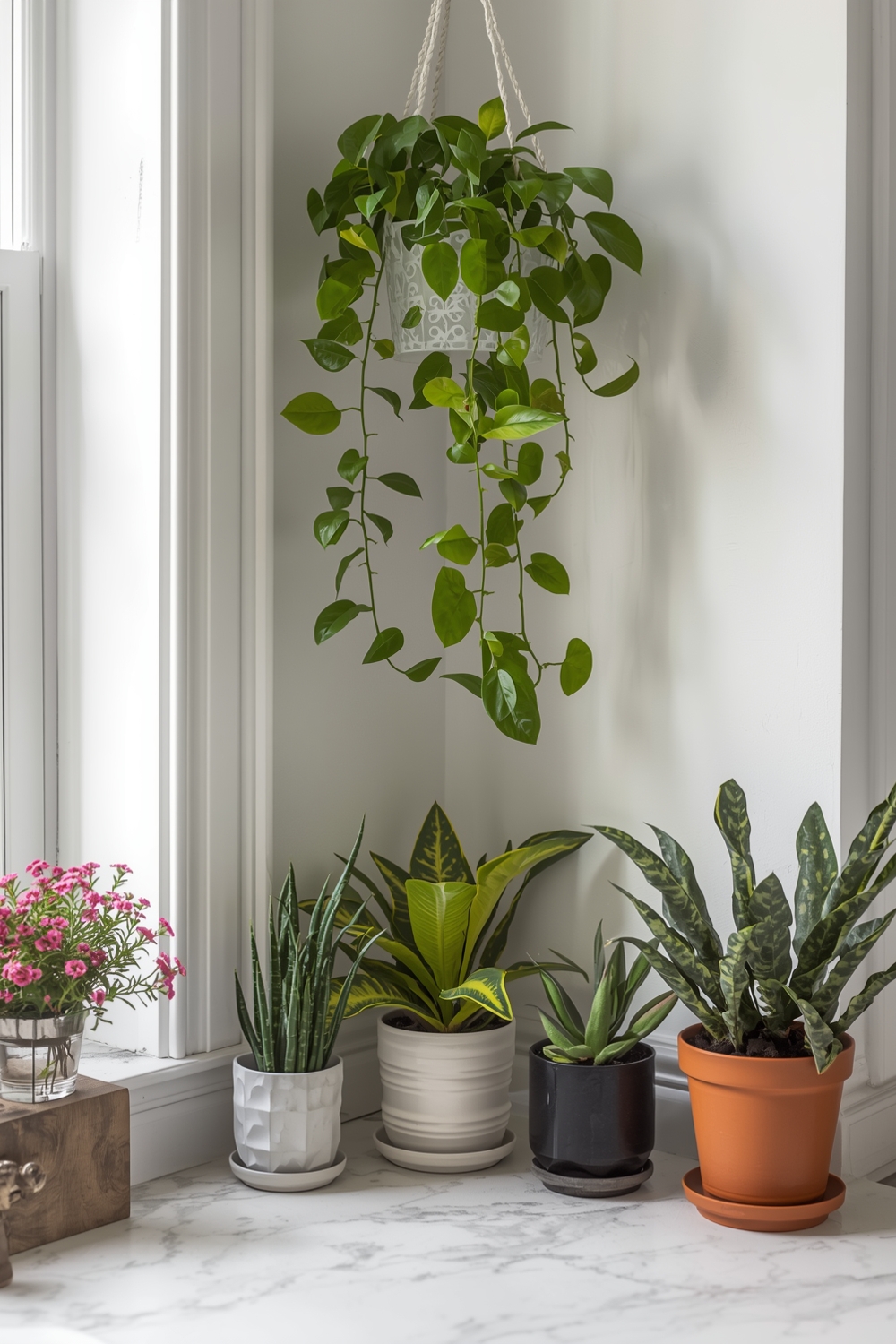 Small Kitchen Plant Decor