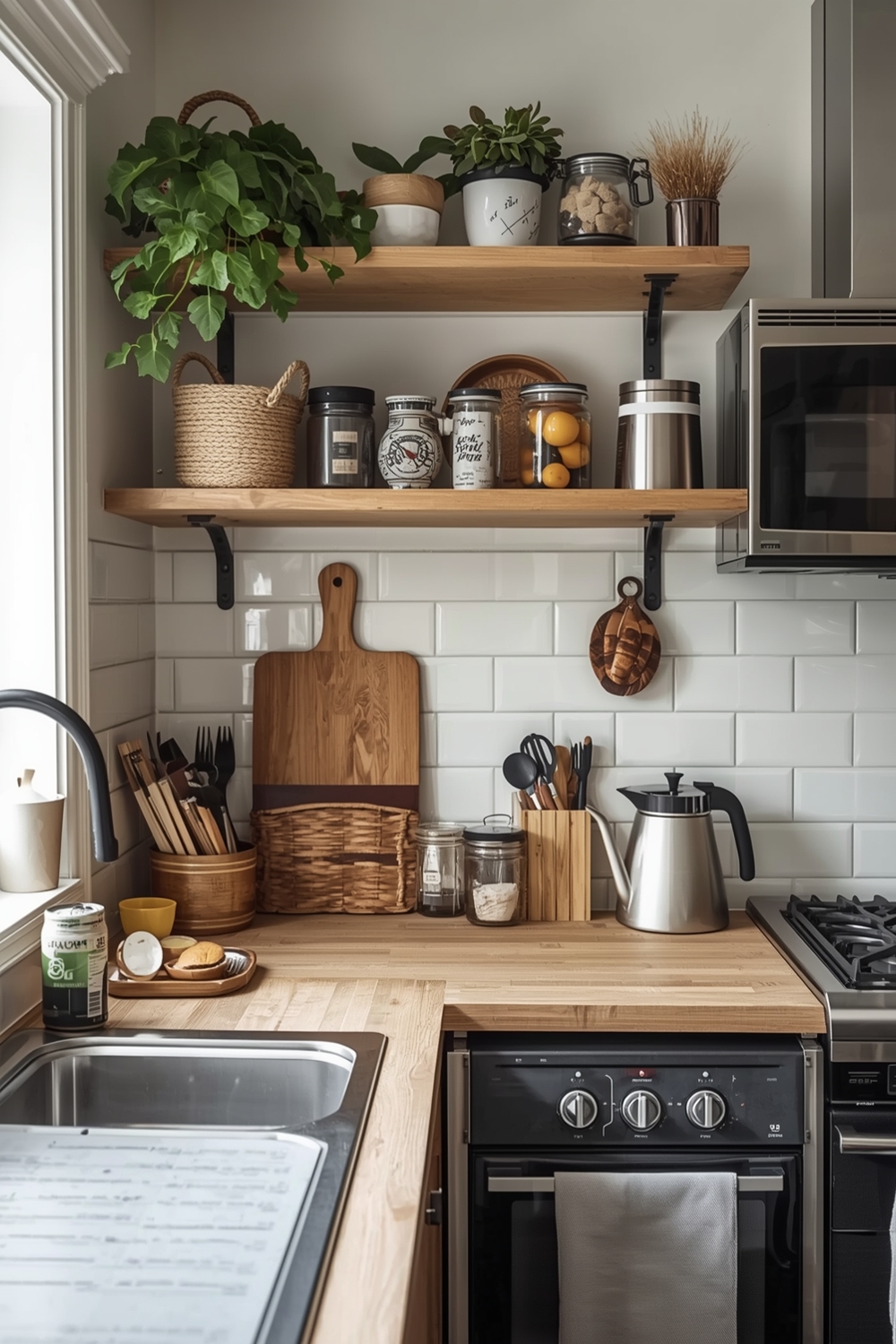 Stylish Small Kitchen Hacks