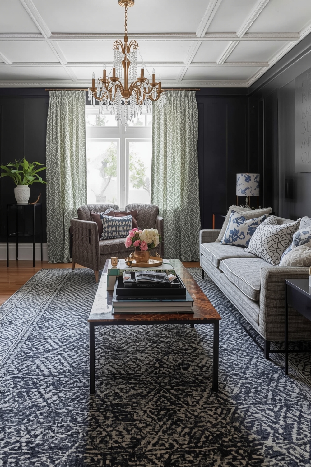 Textiles That Elevate Black Interiors